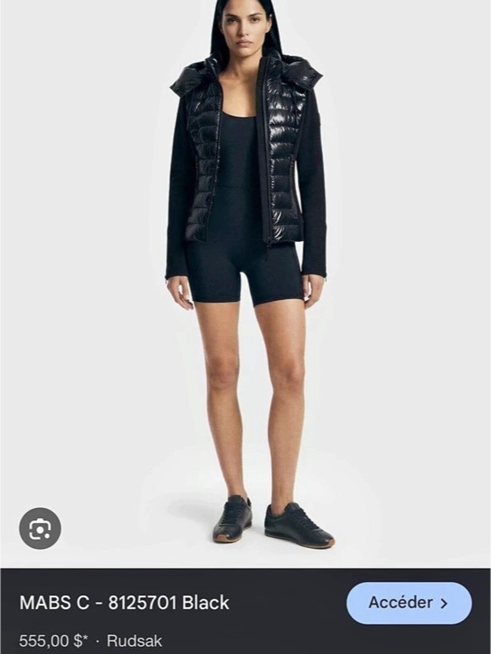 RUDSAK MABS C Black Puffer Jacket Like New